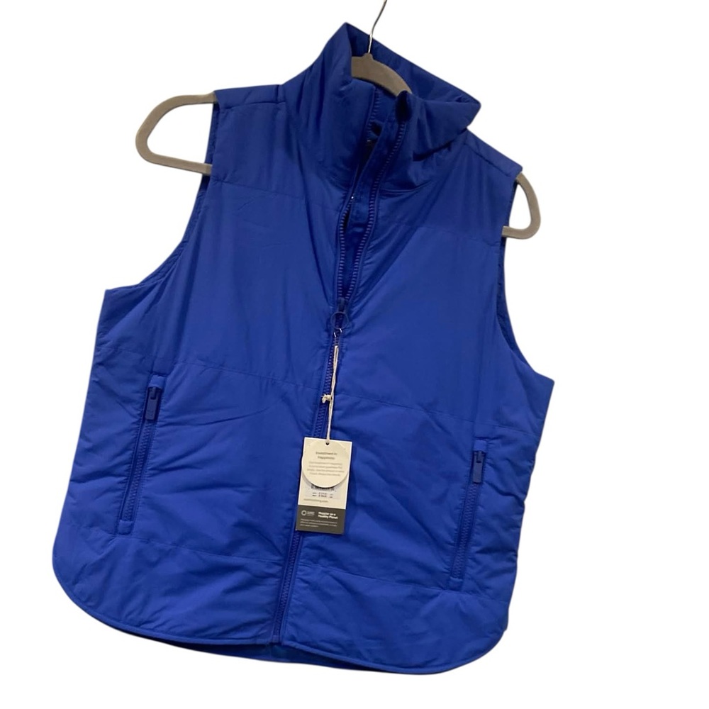 NWT Vuori canton insulated vest BRIGHT IRIS Size S - Picture 4 of 5